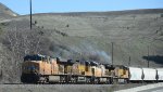 UP Grain Train in Perry